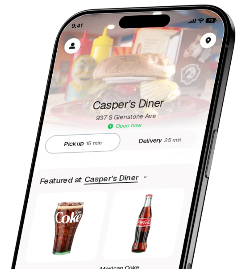 Casper's Diner app preview
